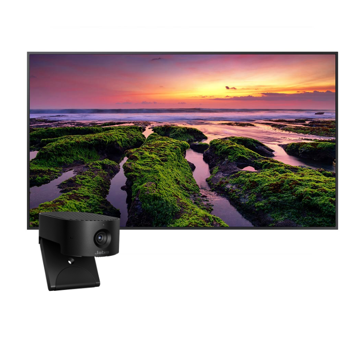 Video Conferencing Bundle: Samsung Digital Display & Jabra Panacast Video Conferencing