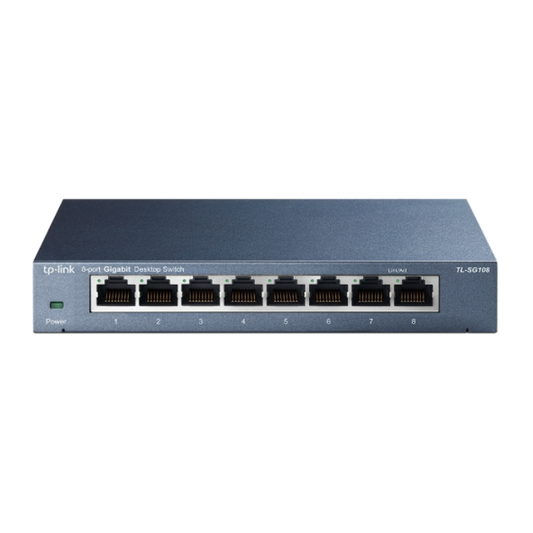 TP Link TL-SG108 8Port 10/100/1000Mbps Desktop Switch