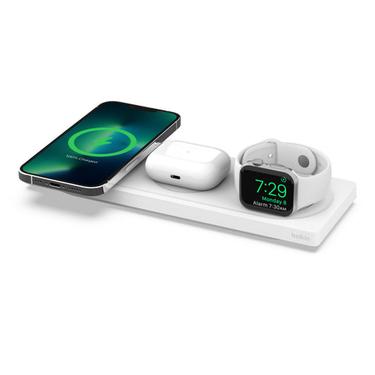 Belkin BOOST Up Charge™ Pro 3-in-1 Wireless Charging Pad with MagSafe - WIZ016my - OpenBox Sales
