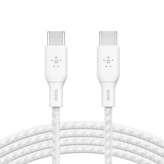 Belkin Braided USB C To C 2.0 100W Cable - 2 Meter / 3 Meter
