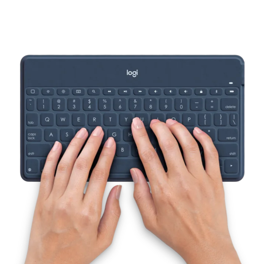 Logitech Keys To Go Bluetooth Keyboard with stand for Mac (Rent)