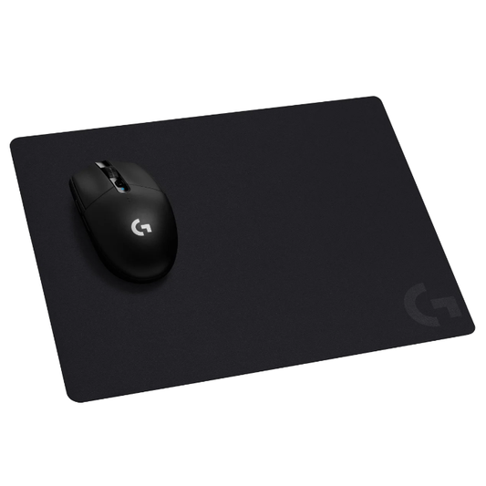 Logitech G240 Cloth Gaming Mousepad - 1 Year Warranty - 1mm, low DPI Setting , Rubber Base