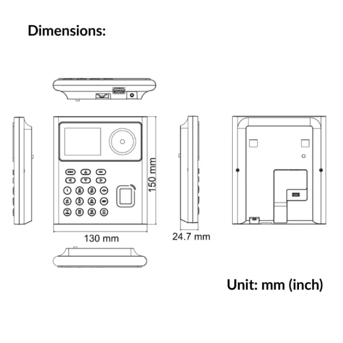 HIKVISION Face Access Terminal | DS-K1T320MFWX